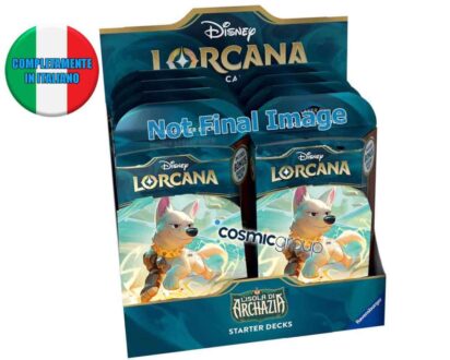 Lorcana - L’isola di Archazia Starter Deck Display (8 mazzi) - italiano