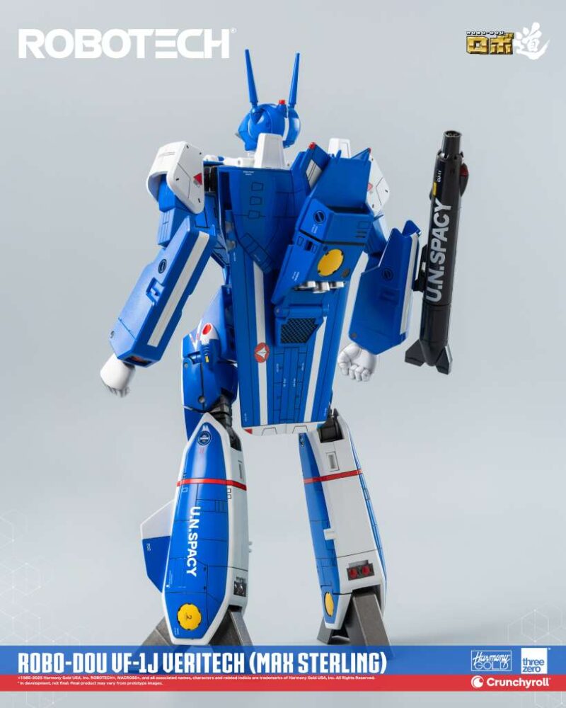 Robo-Dou Robotech Vf-1j Veritech Max Sterling Figure - immagine 4