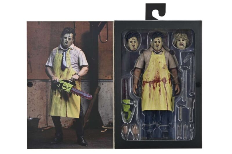 Texas Chainsaw Massacre Leatherface 50th Anniversary Ultimate Action Figure - immagine 3