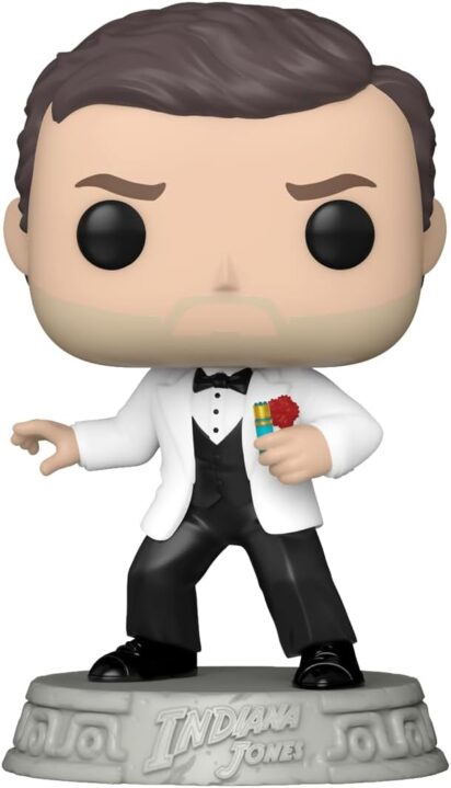 Indiana Jones and The Temple of Doom Pop! Indiana Jones and the Temple of Doom in Tuxedo Vinyl Action Figure 9 cm