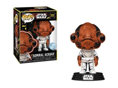 Star Wars POP! Vinyl Figure Admiral Ackbar (Retro) Limited 9 cm