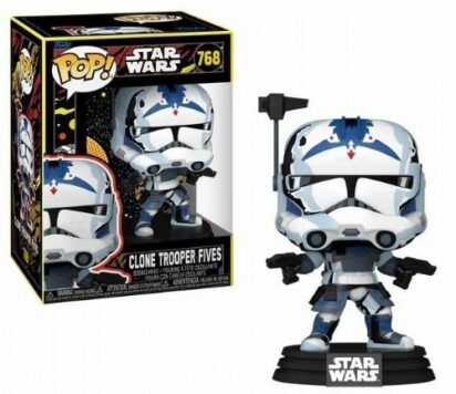 Star Wars POP! Vinyl Figure Clone Trooper Fives (Retro) 9 cm
