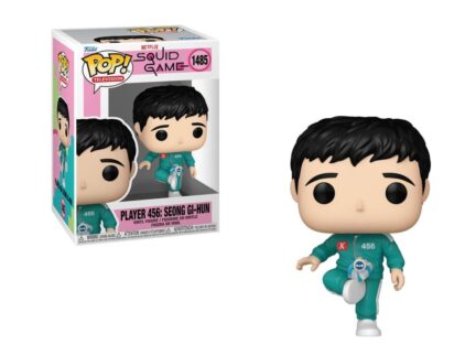 Squid Game POP! Television Vinyl Figure Player 456 Seong Gi-Hun (Kicking Jegi) 9 cm