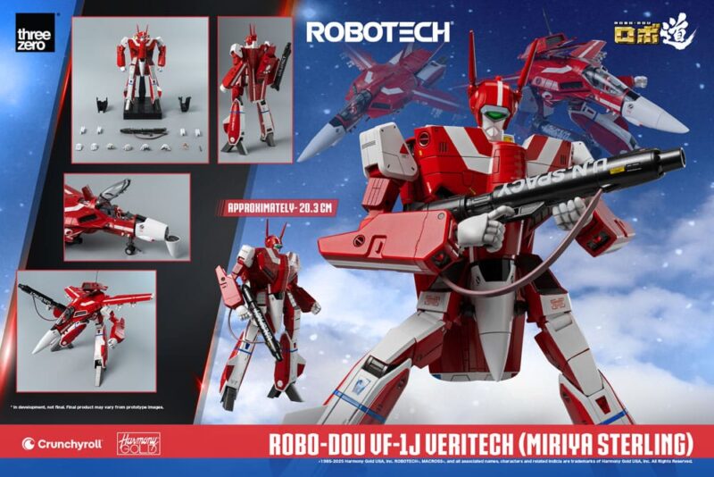 Robotech Action Figure ROBO-DOU VF-1J Veritech (Miriya Sterling) 20 cm - immagine 7
