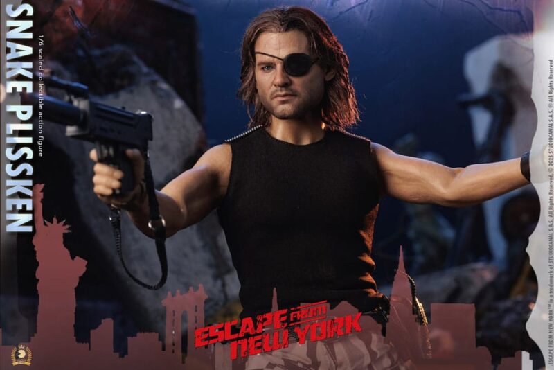 Escape from New York Crown Series Action Figure 1/6 Snake Plissken (Real Hair Version) 30 cm - immagine 5