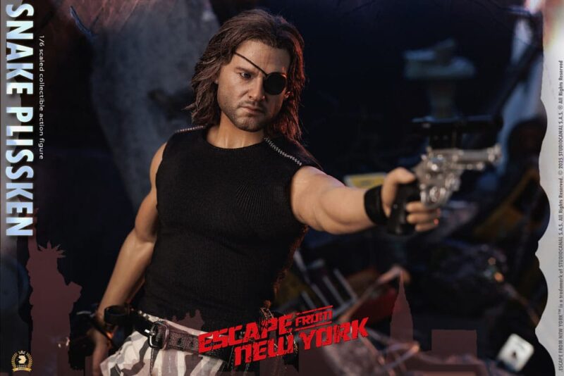 Escape from New York Crown Series Action Figure 1/6 Snake Plissken (Real Hair Version) 30 cm - immagine 6