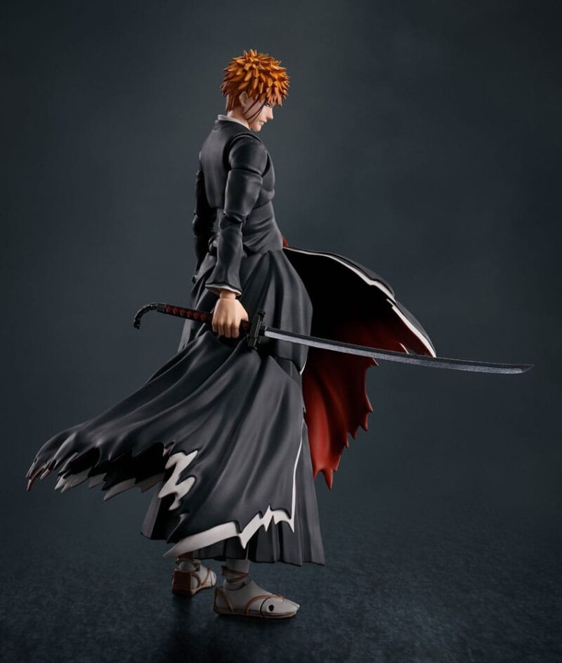 Bleach S.H. Figuarts Action Figure Ichigo Kurosaki Getsugatensho 16 cm - immagine 2