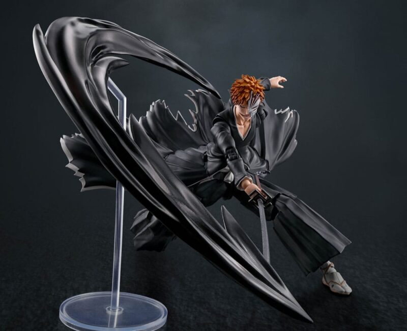 Bleach S.H. Figuarts Action Figure Ichigo Kurosaki Getsugatensho 16 cm - immagine 4