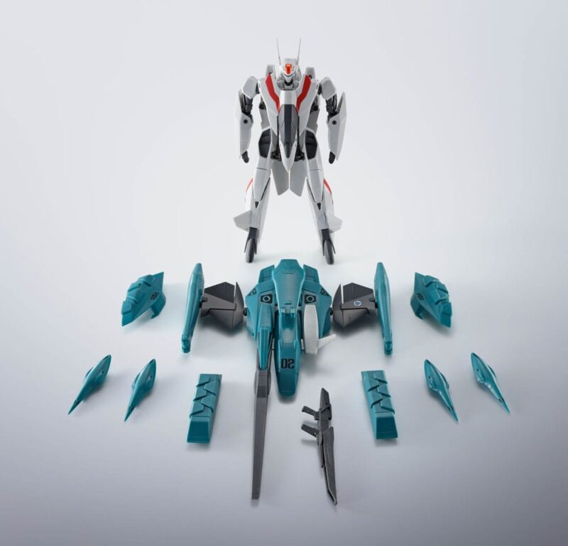 Macross II The Super Dimension Fortress Lovers Again Hi-Metal R Action Figure VF-2SS Valkyrie II + SAP (Silvie Gena use) Lovers Again 16 cm - immagine 2