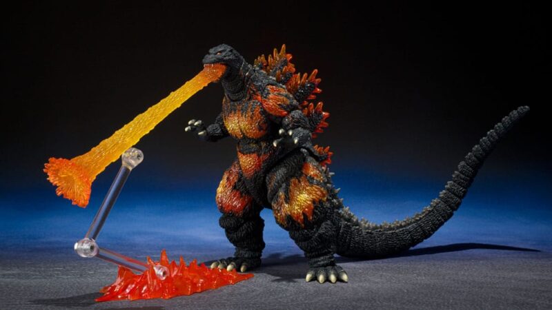 Godzilla vs. Destoroyah S.H. MonsterArts Action Figure Godzilla 1995 70th Anniversary Special Ver. 16 cm - immagine 4