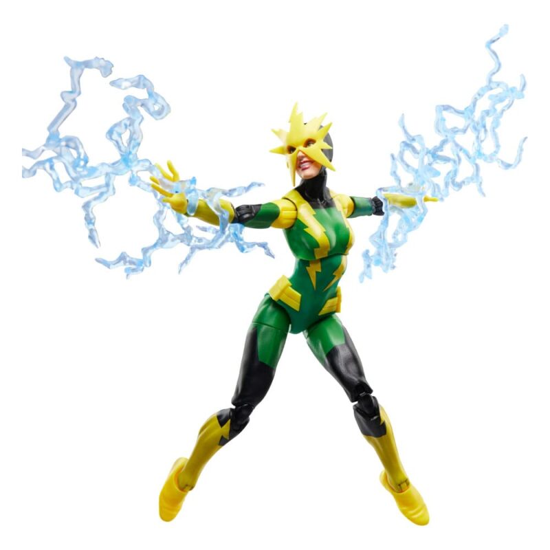 Spider-Man Marvel Legends Retro Action Figure Electro (Francine Frye) 15 cm - immagine 2