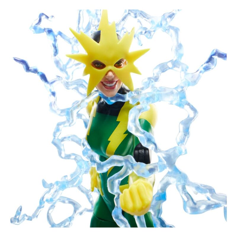 Spider-Man Marvel Legends Retro Action Figure Electro (Francine Frye) 15 cm - immagine 3