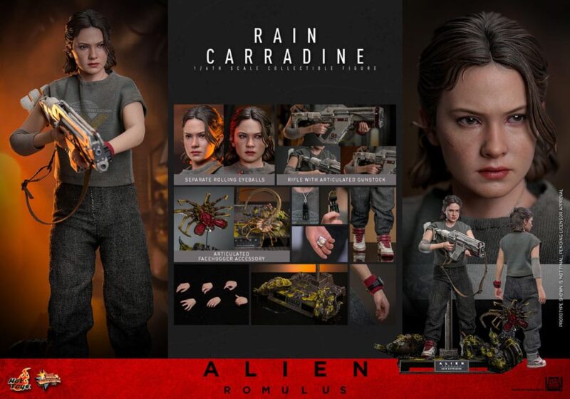 Alien: Romulus Movie Masterpiece Action Figure 1/6 Rain Carradine 26 cm - immagine 7