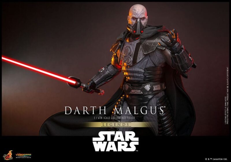 Star Wars Legends Videogame Masterpiece Action Figure 1/6 Darth Malgus 34 cm - immagine 4