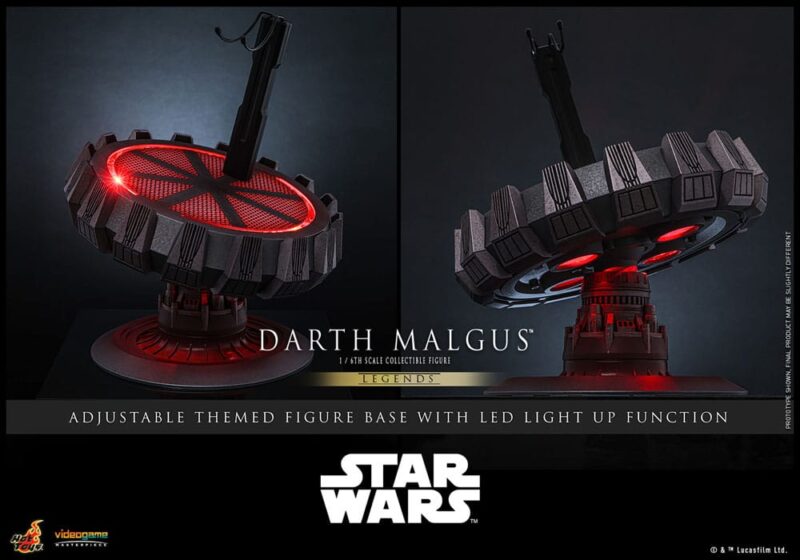 Star Wars Legends Videogame Masterpiece Action Figure 1/6 Darth Malgus 34 cm - immagine 7