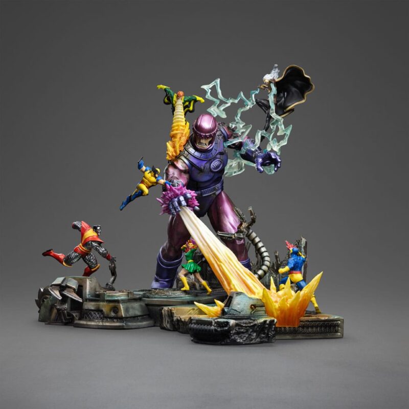 Marvel Demi Art Scale Statue 1/20 X-Men Danger Room Diorama A 42 cm - immagine 2