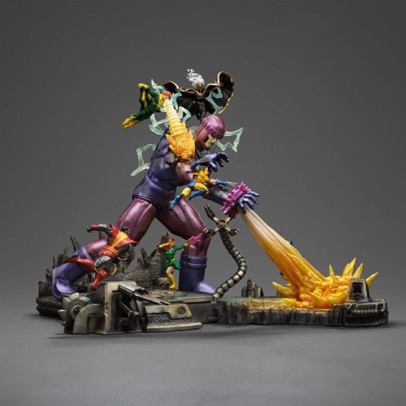 Marvel Demi Art Scale Statue 1/20 X-Men Danger Room Diorama A 42 cm - immagine 3