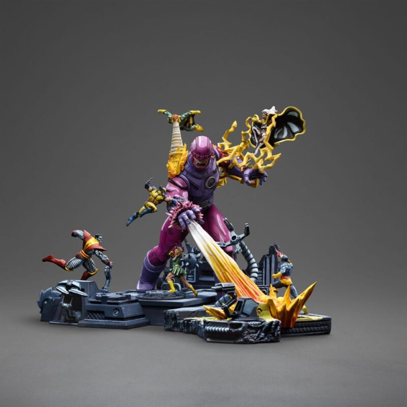 Marvel Demi Art Scale Statue 1/20 X-Men Danger Room Diorama A (Comics Color Variant) 42 cm - immagine 2