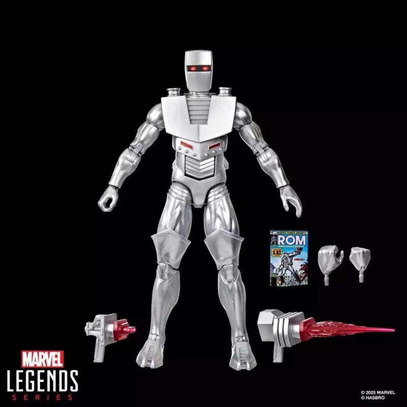 Marvel Legends Mini Comics Rom Spaceknight Action Figure - immagine 2