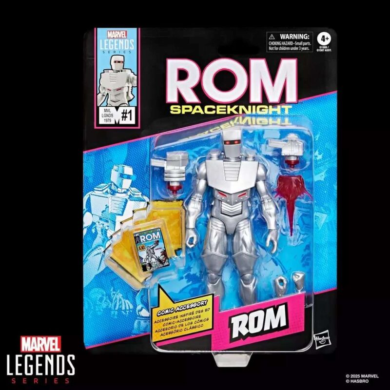 Marvel Legends Mini Comics Rom Spaceknight Action Figure