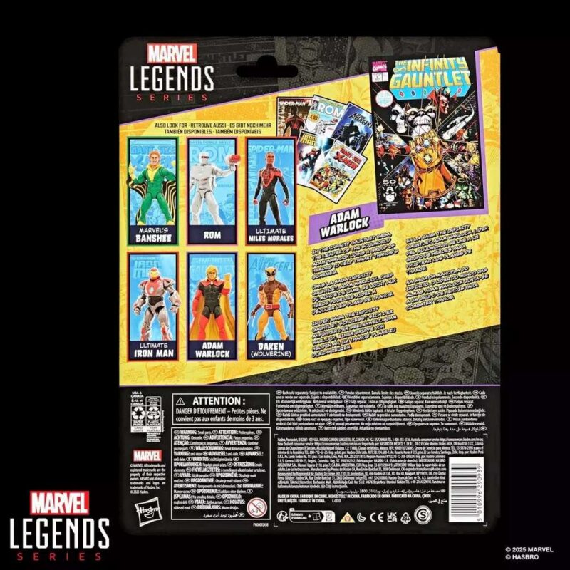 Marvel Legends Mini Comics Adam Warlock Action Figure - immagine 4