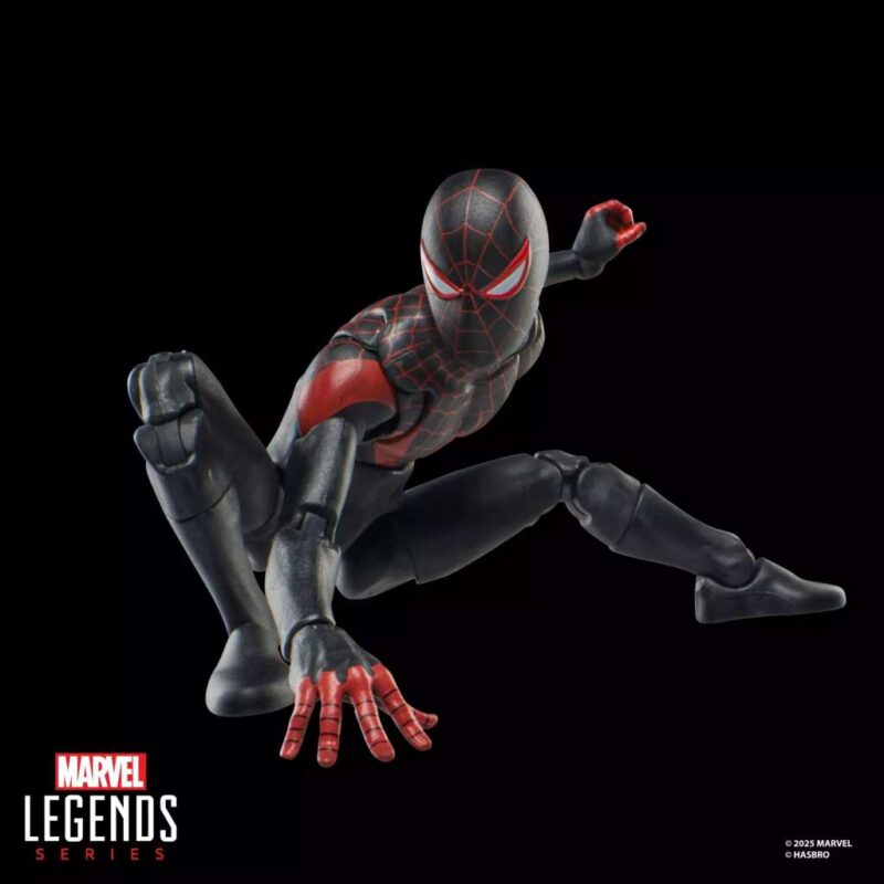 Marvel Legends Mini Comics Ultimate Miles Morales Spider-Man Action Figure - immagine 3
