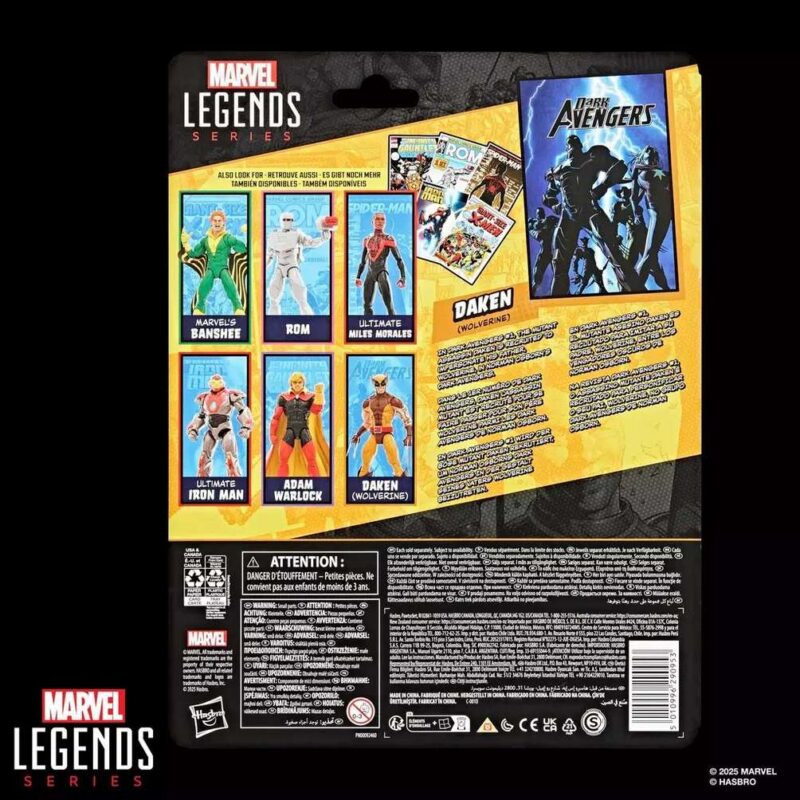 Marvel Legends Mini Comics Daken Wolverine Action Figure - immagine 4