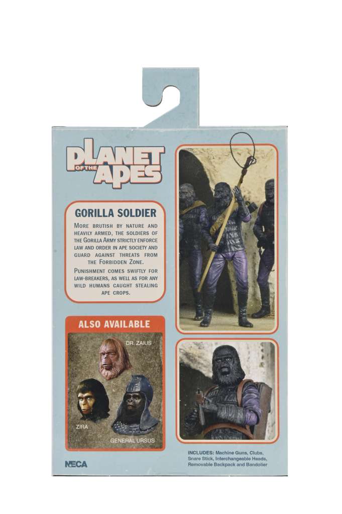 Planet of the Apes Gorilla Soldier Ultimate Action Figure 17 cm - immagine 4