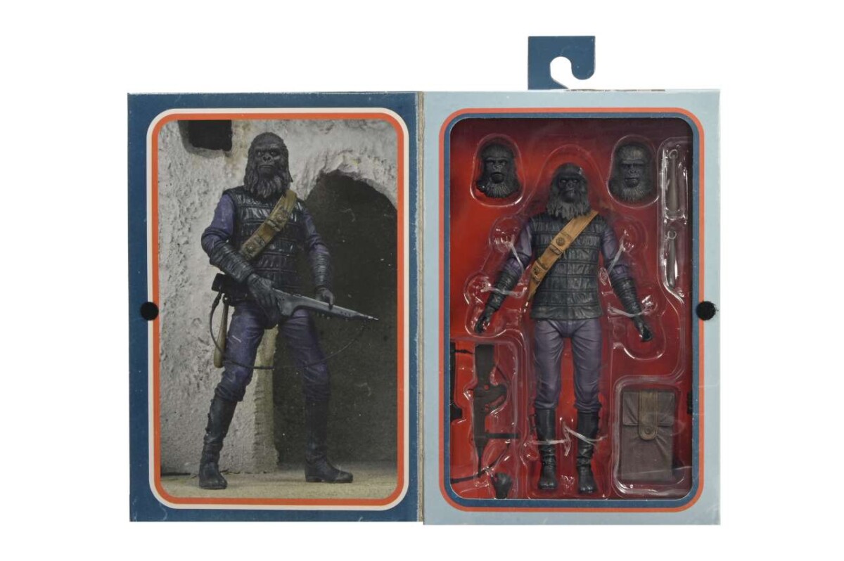 Planet of the Apes Gorilla Soldier Ultimate Action Figure 17 cm - immagine 2