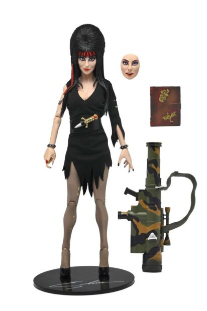 Elvira Commando Elvira Clothed Action Figure