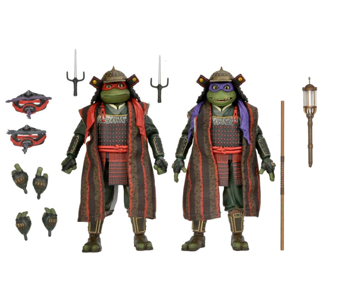 Tmnt Movie 3 Donatello & Raphael 2-pack Action Figures - immagine 2