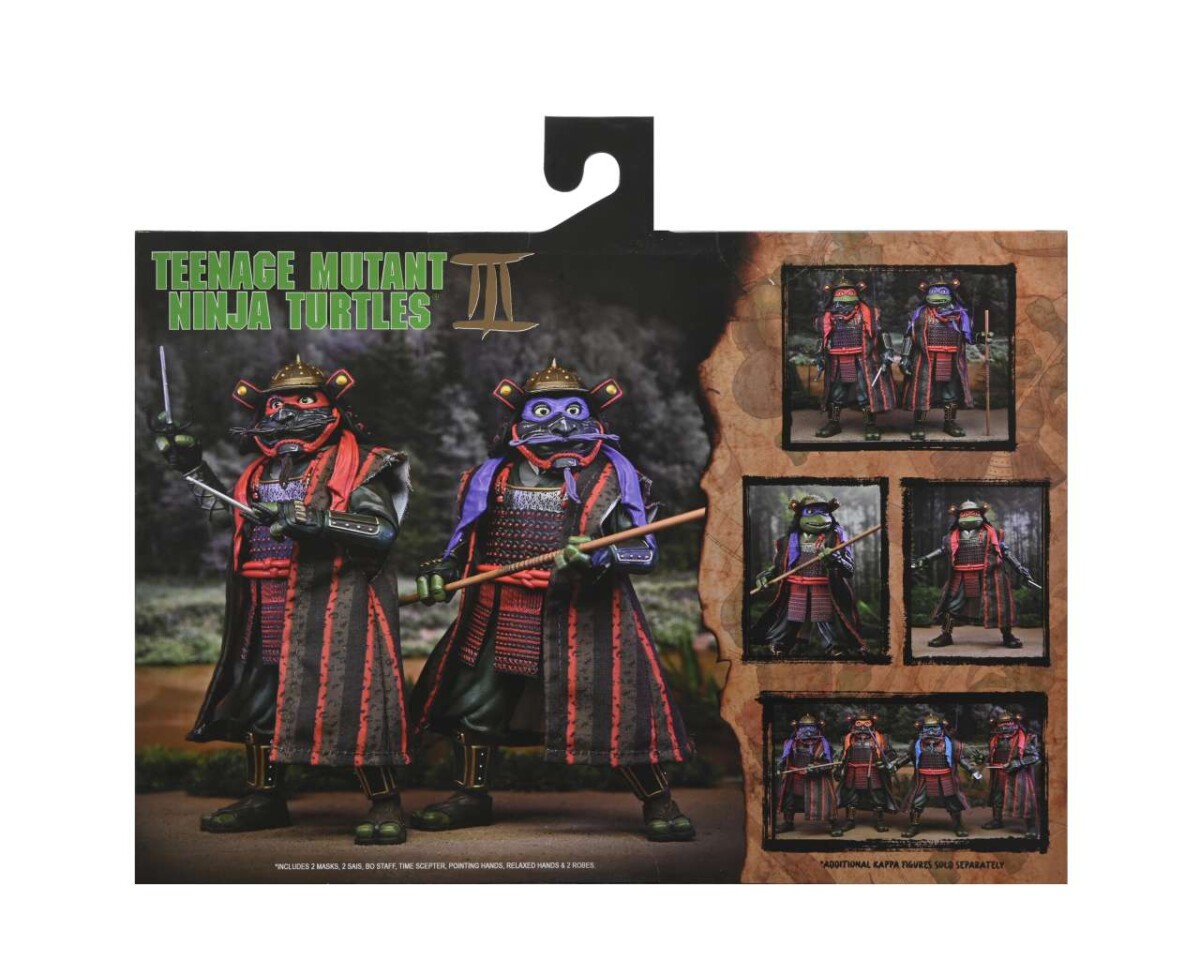 Tmnt Movie 3 Donatello & Raphael 2-pack Action Figures - immagine 3