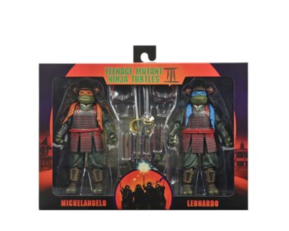 Tmnt Movie 3 Leonardo & Michelangelo 2-pack Action Figures