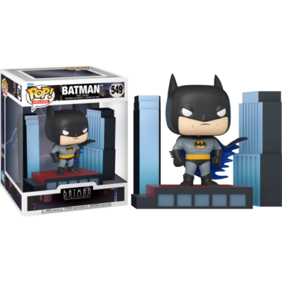 Batman The Animated Series POP! Deluxe Vinyl Figure Batman on Rooftop 9 cm