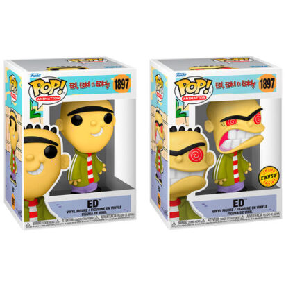 Ed, Edd and Eddy POP! Animation Vinyl Figure Ed (with Chase) 9 cm Assortment (2)