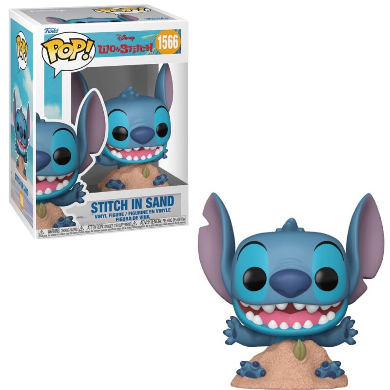 Lilo & Stitch POP! Vinyl Figure Stitch in Sand 9 cm