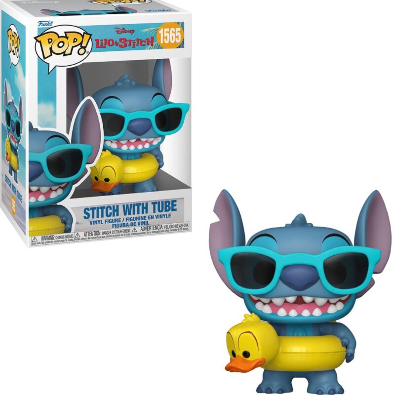 Lilo & Stitch POP! Vinyl Figure Stitch with Tube 9 cm