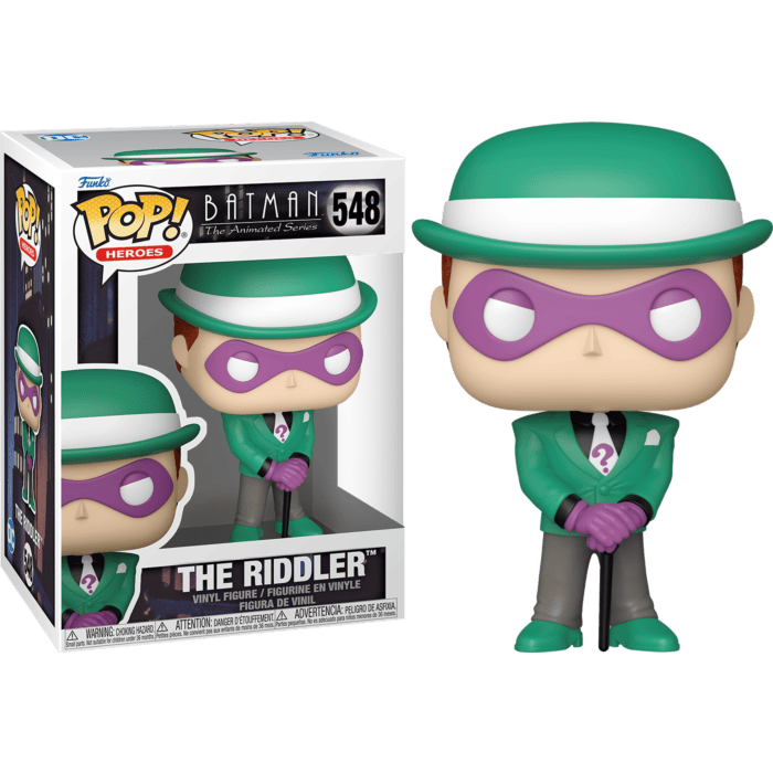 Batman the Animated Series POP! Heroes Vinyl Figure The Riddler 9 cm