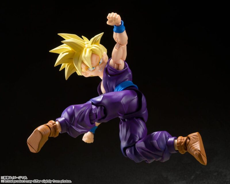 Dragon Ball Z S.H. Figuarts Action Figure Super Saiyan Son Gohan - The Warrior Who Surpassed Goku 11 cm - immagine 6