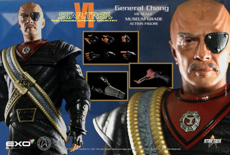 Star Trek VI: The Undiscovered Country Action Figure 1/6 General Chang 30 cm - immagine 4
