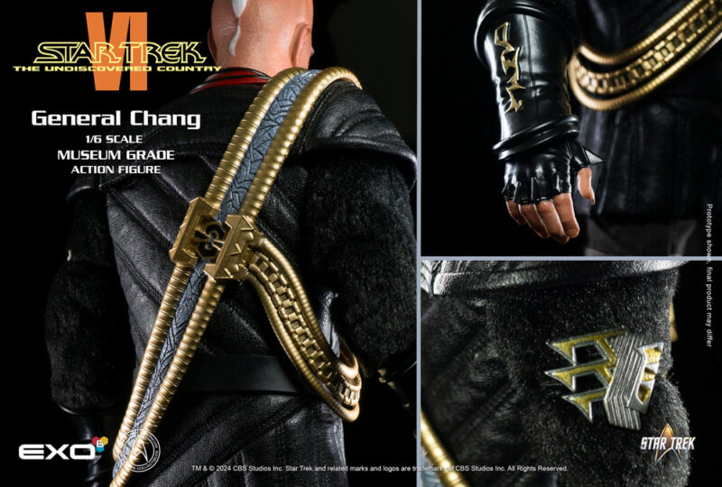 Star Trek VI: The Undiscovered Country Action Figure 1/6 General Chang 30 cm - immagine 5
