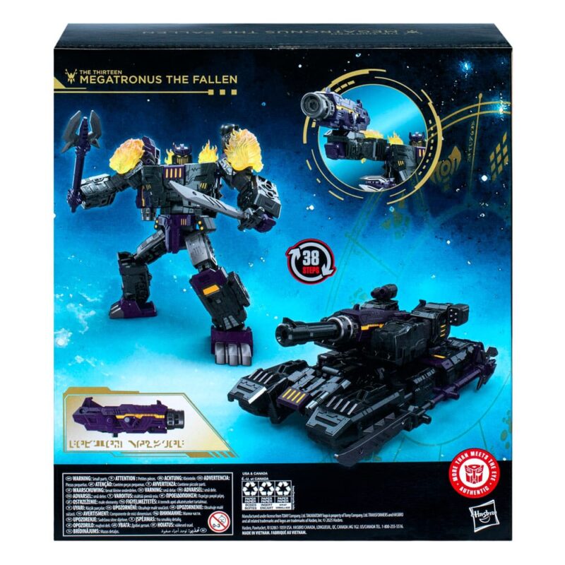 Transformers Age of the Primes Leader Class Action Figure The Thirteen Megatronus the Fallen 19 cm - immagine 3