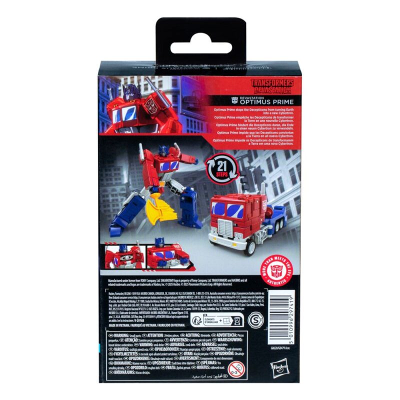 Transformers: Devastation Studio Series Deluxe Class Action Figure Optimus Prime 11 cm - immagine 3