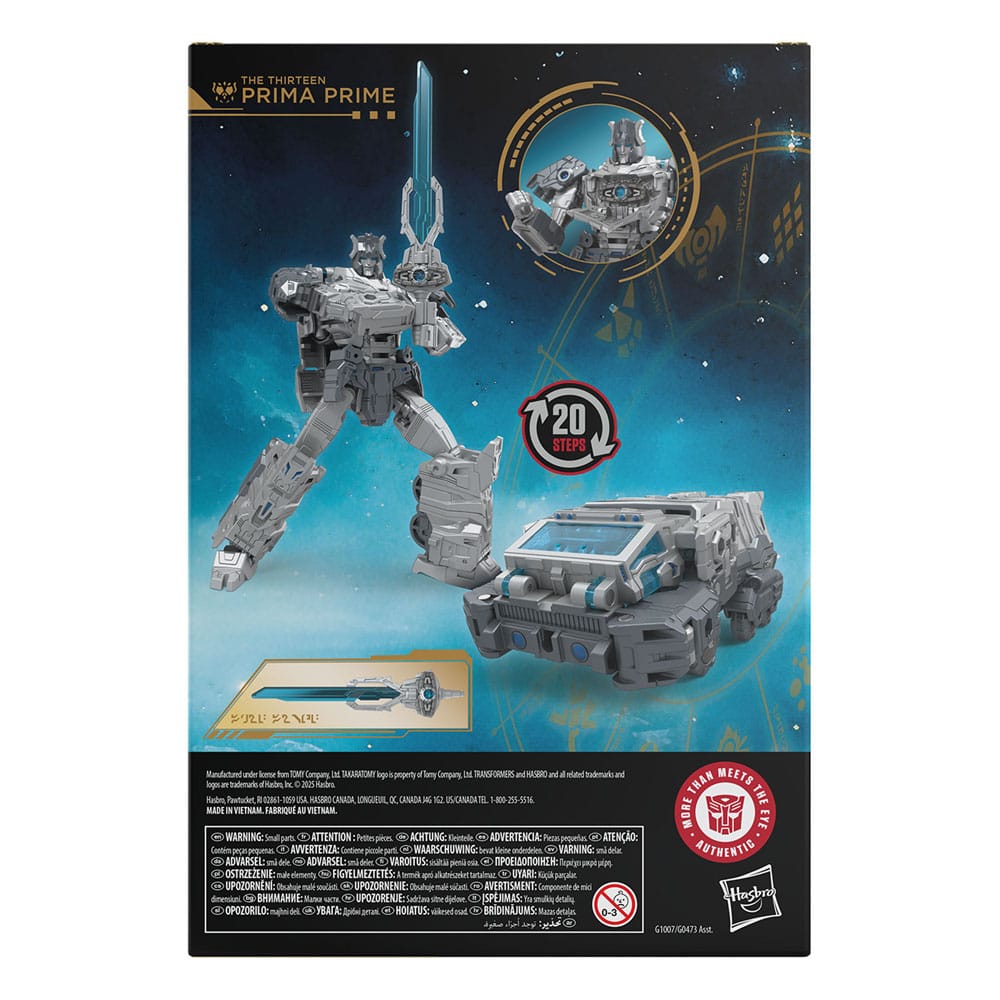 Transformers Age of the Primes Voyager Class Action Figure The Thirteen Prima Prime 18 cm - immagine 3