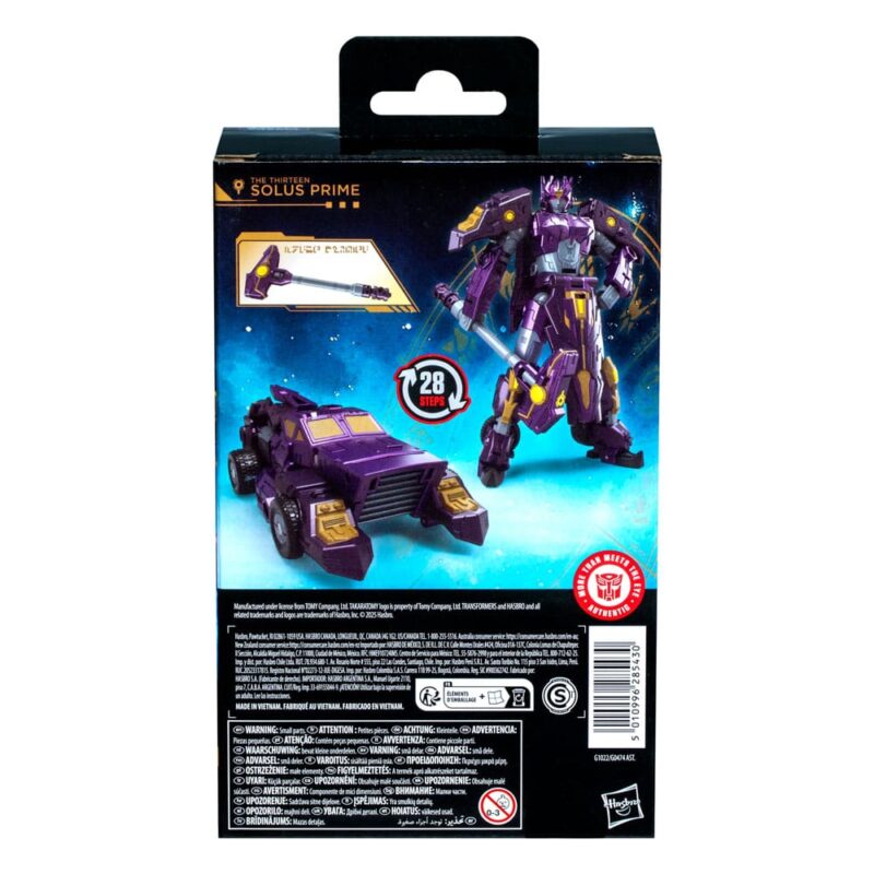 Transformers Age of the Primes Deluxe Class Action Figure The Thirteen Autobot Solus Prime 14 cm - immagine 3