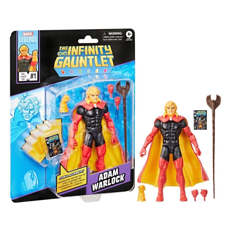 Marvel Legends Mini Comics Adam Warlock Action Figure