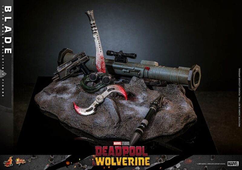 Deadpool & Wolverine Movie Masterpiece Action Figure 1/6 Blade 30 cm - immagine 8