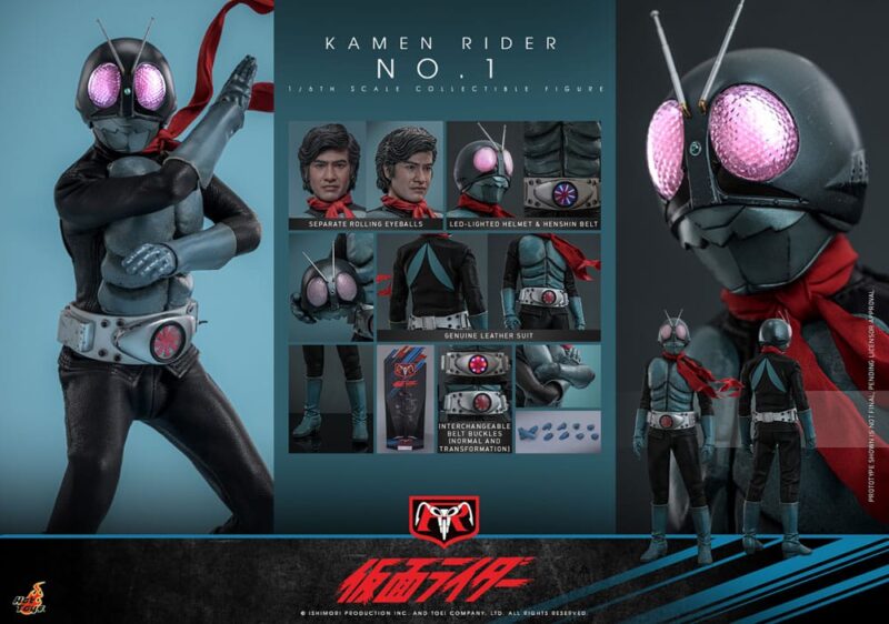Kamen Rider 1/6 Kamen Rider No. 1 30 cm - immagine 7