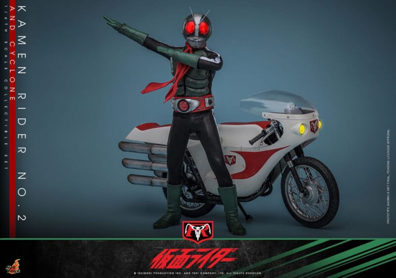 Kamen Rider 1/6 Kamen Rider No. 2 and Cylone 30 cm - immagine 2