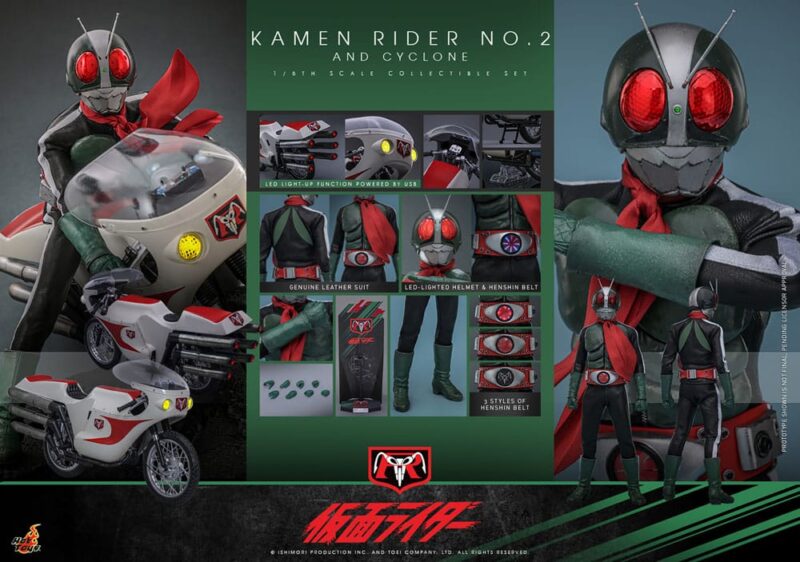 Kamen Rider 1/6 Kamen Rider No. 2 and Cylone 30 cm - immagine 5